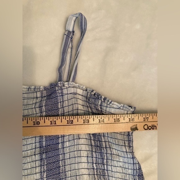 Torrid Blue Striped Gauze Smocked
Cami - Picture 6 of 7